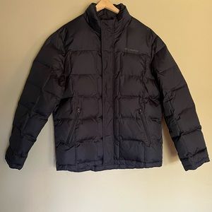 Columbia Men’s Black Down Coat Medium